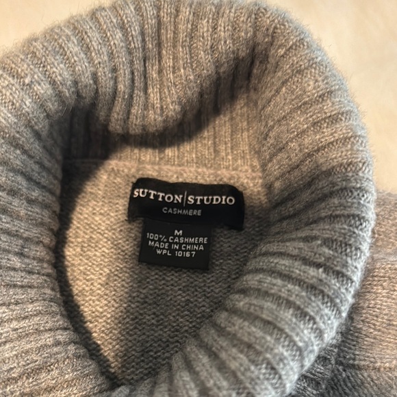 Gray Turtleneck Sweater - Picture 2 of 3